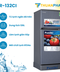 Tủ lạnh Funiki màu xám 126l FR-132CI