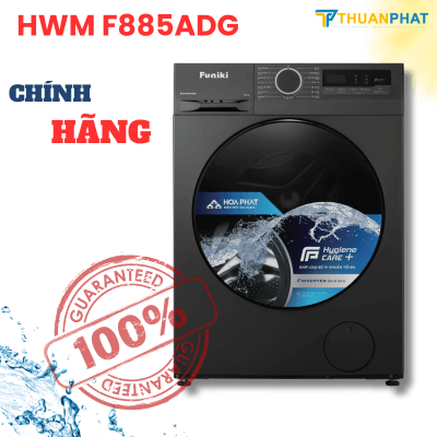 Máy giặt cửa trước Funiki 8,5kg HWM F885ADG