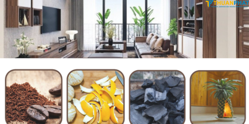 Sử dụng chế phẩm khử mùi, hút ẩm trong phòng