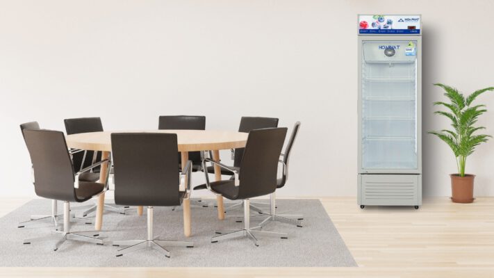 Tủ Mát Hòa Phát 242 Lít HSR D6242 sở hữu kiểu dáng thon gọn